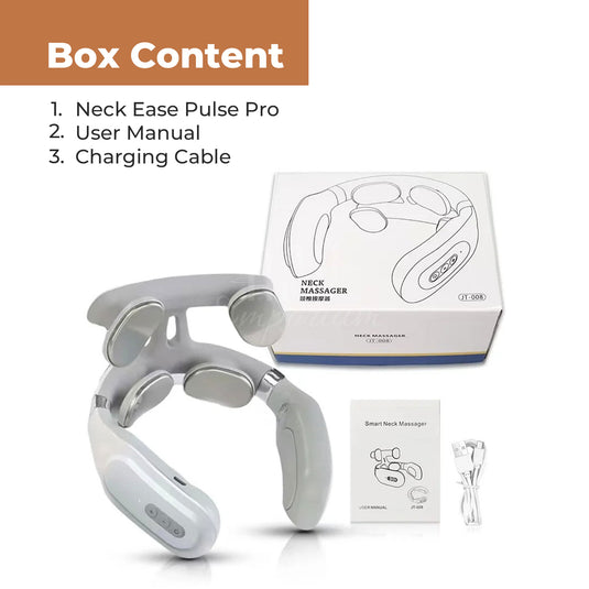 Neck massager with heat