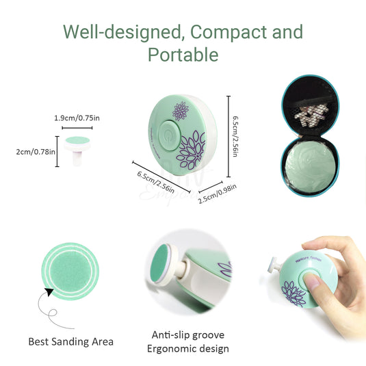 Ergonomic baby nail trimmer