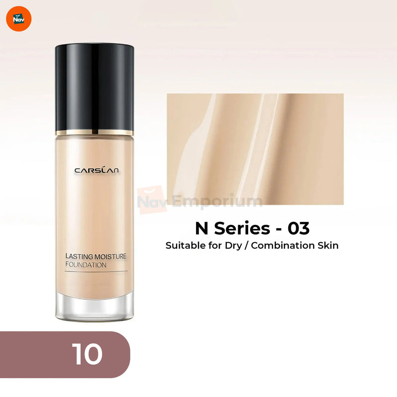 Foundation shade range display