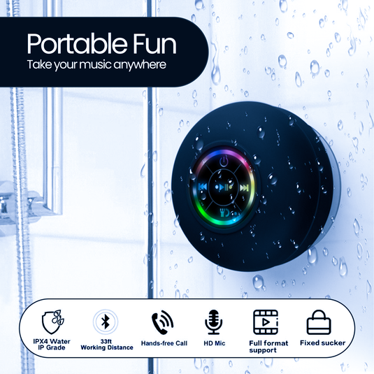 TuneVibe Shower: Portable Sound for Every Bath Session