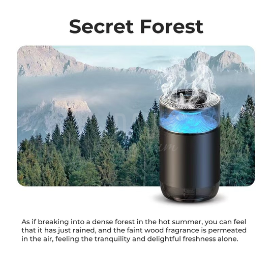 Smart sensing air freshener