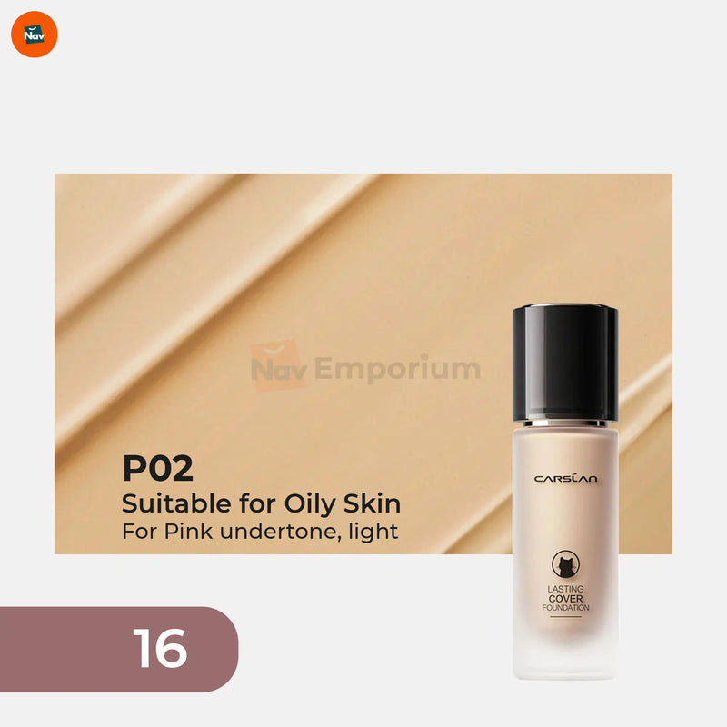 Lightweight liquid foundation texture