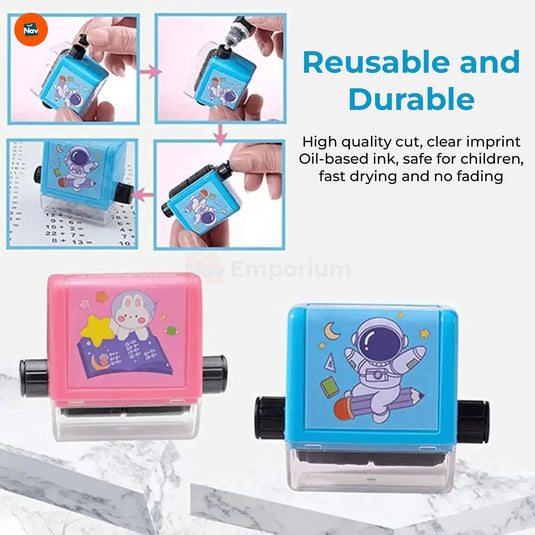Adjustable Difficulty Math Stamps