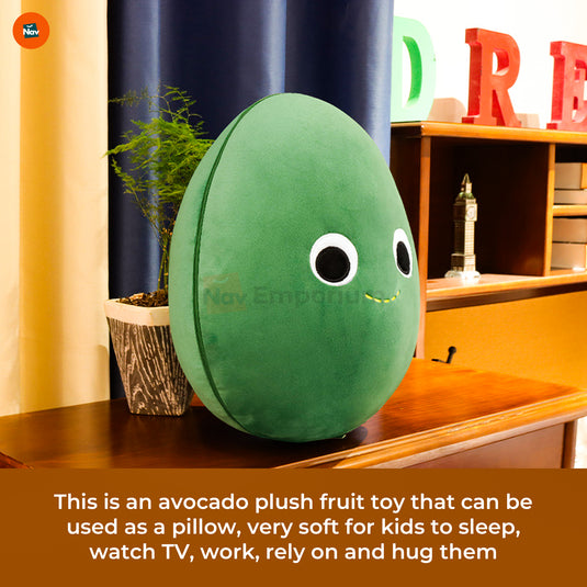 Kawaii avocado plushie