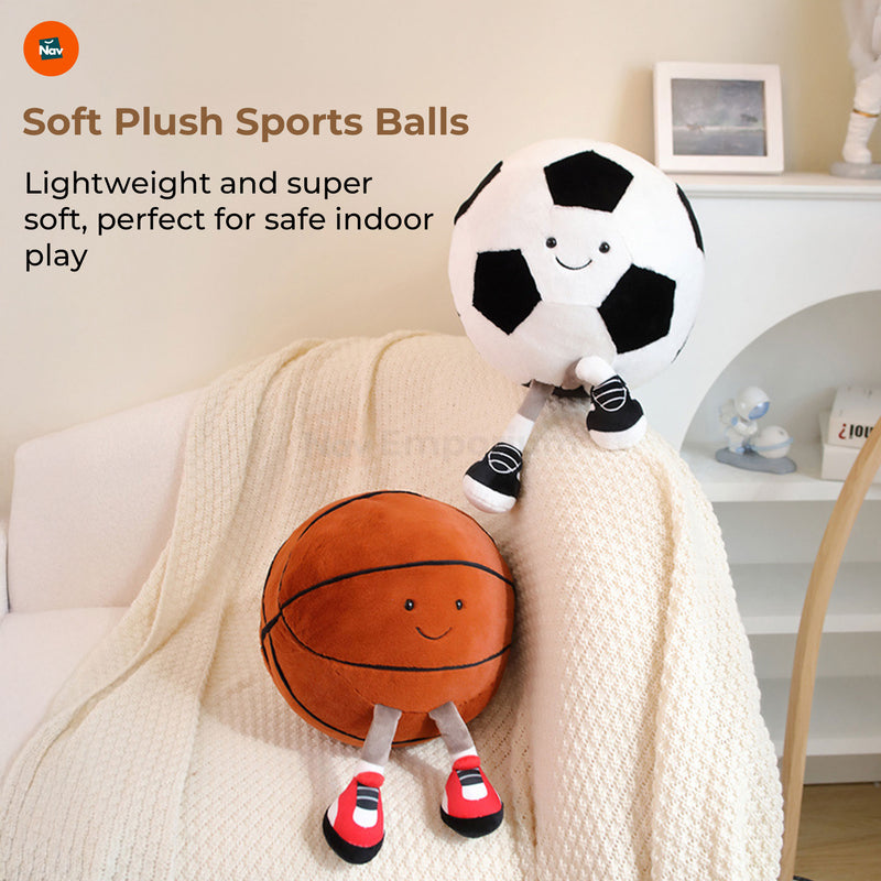 Soft Touch Plush Sports Ball
