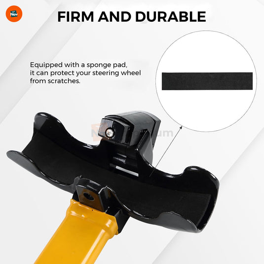 Universal fit steering wheel lock