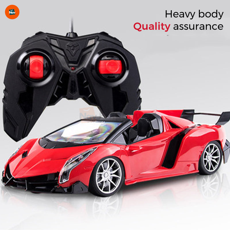 Stunt-Capable RC Car for Kids