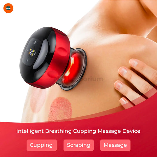 Gua sha cupping device relieves back pain