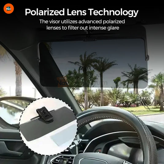 Day and Night Driving Visor