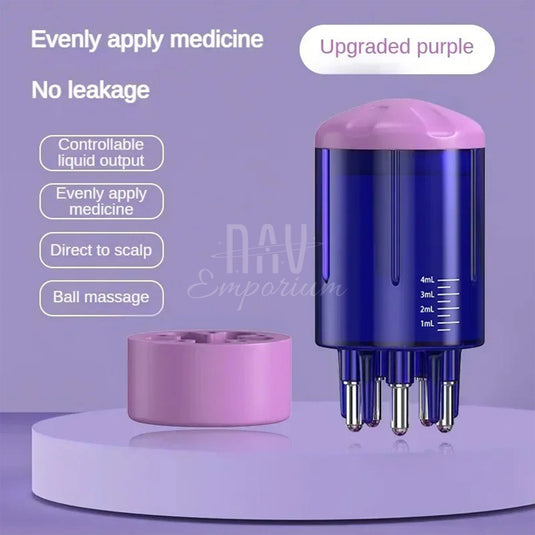 Scalp massage applicator