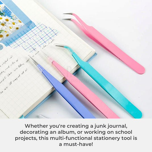 Ergonomic crafting tweezers