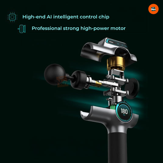 Adjustable speed massage device