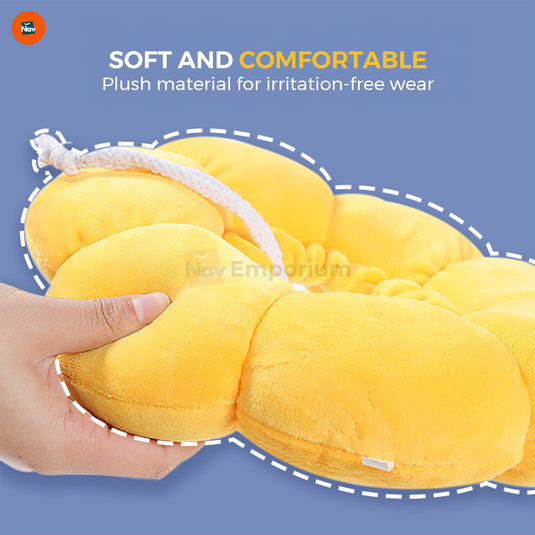 Adjustable dog recovery cone