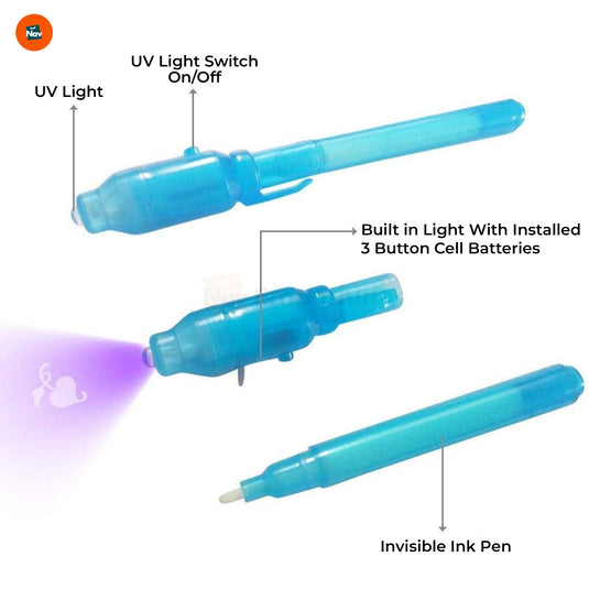 Kids Enjoying Invisible Ink Pen