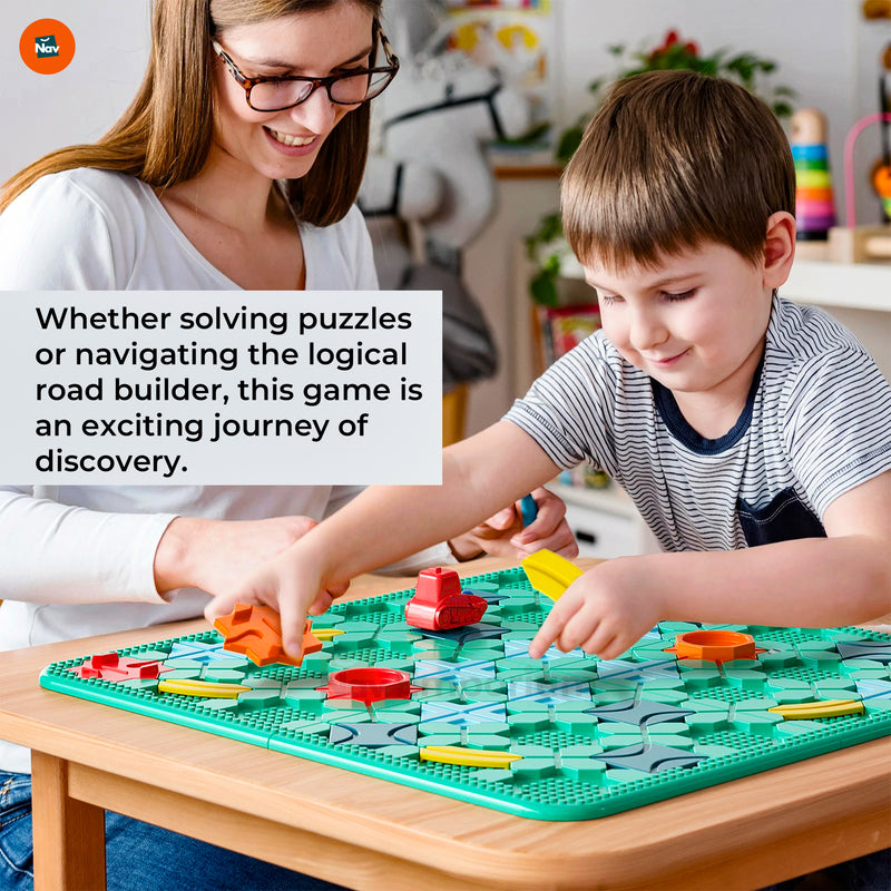 Interactive puzzle game for kids