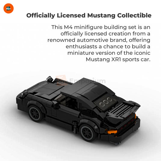 LEGO Mustang XR1 Engine Bay