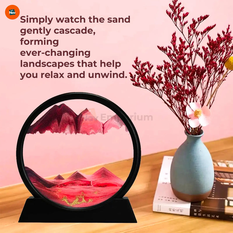 Deep sea sand art decor