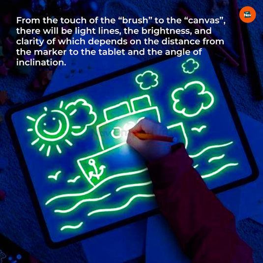 GlowArt Drawing Tablet packaging