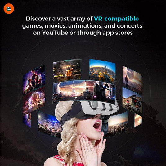 User enjoying VR gaming with VisionVR