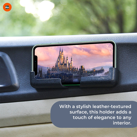 Sticky dashboard phone mount