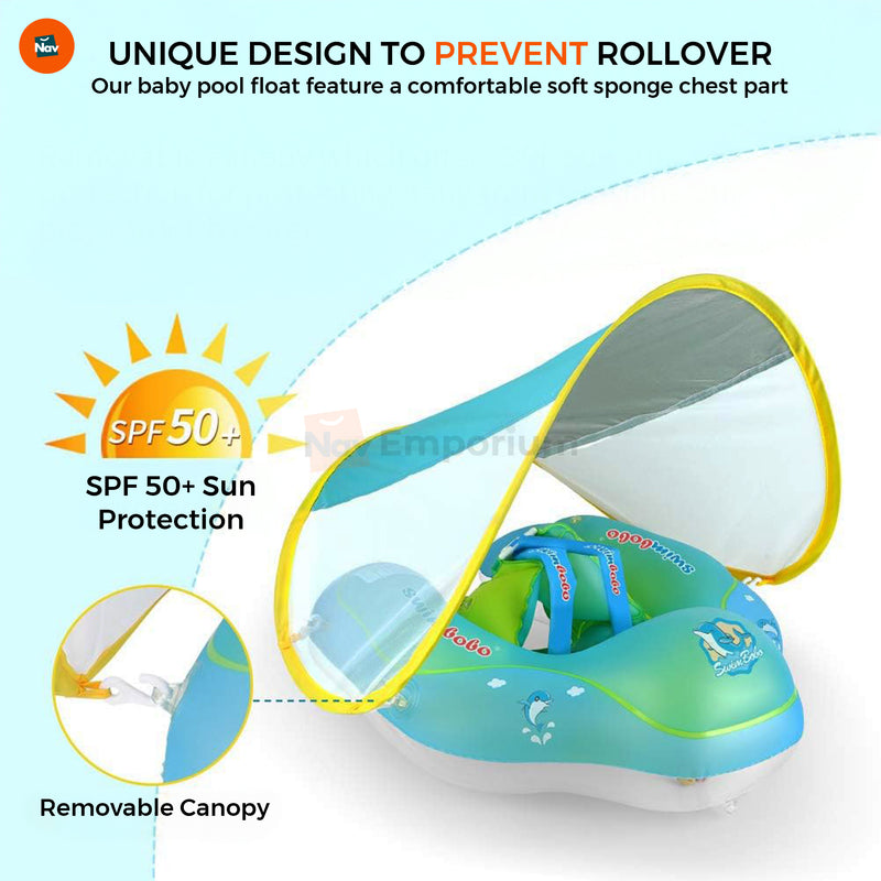 SafeSplash Baby Swim Float packaging