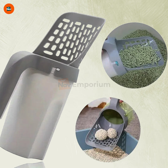 Hygienic cat litter sifter