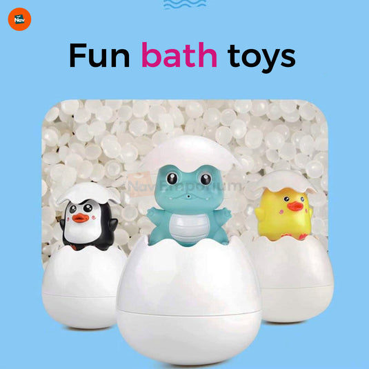 Colorful Bath Toy Promoting Motor Skills