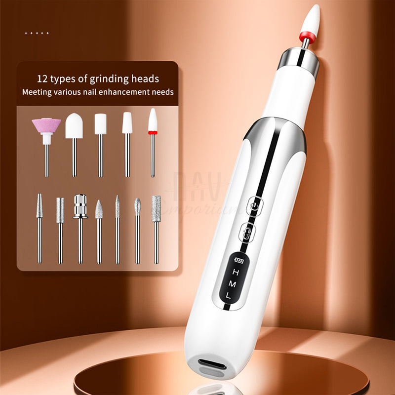 Multi-functional nail drill bits