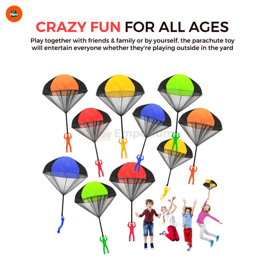 Close-up of durable parachute material