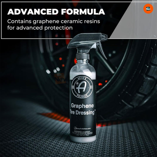 Applying Adam's Tire Shine with Applicator