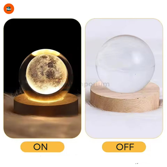 Adjustable brightness bedside lamp