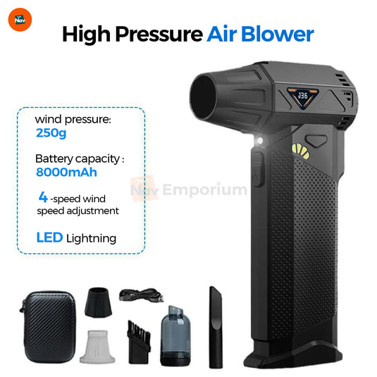 High-pressure vehicle drying