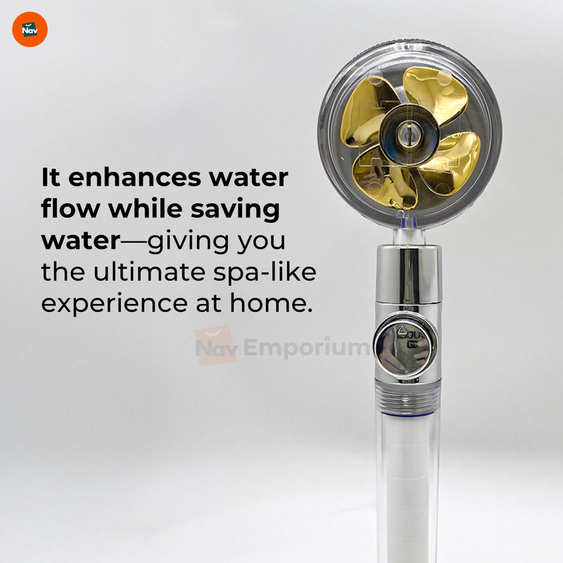 Adjustable spray angle shower