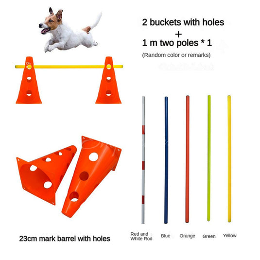 Durable pet agility tunnel exercise