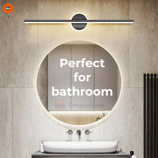 Adjustable Brightness Bathroom Light
