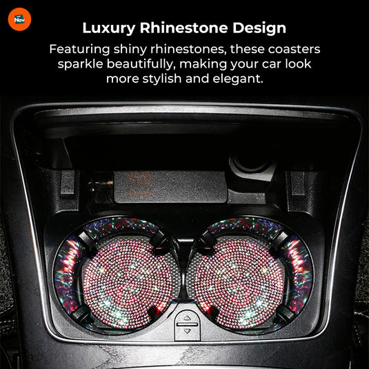 Silicone washable car coasters