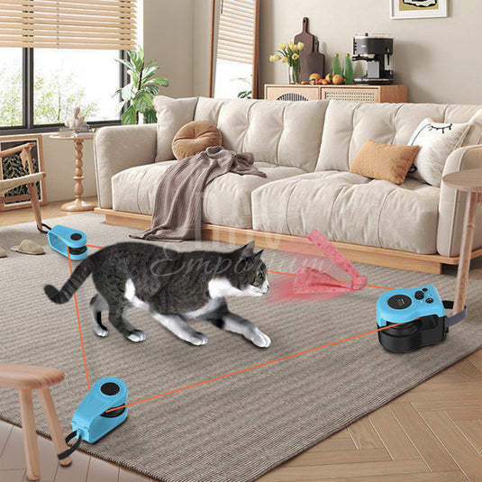 USB rechargeable cat exercise toy