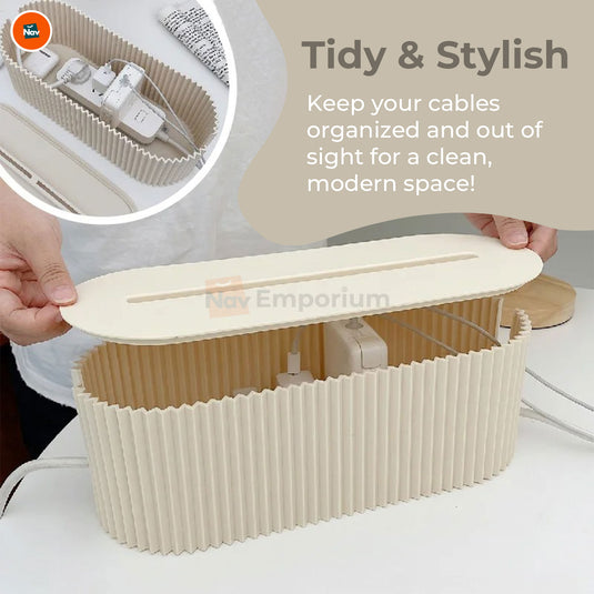 Sleek cord management solution