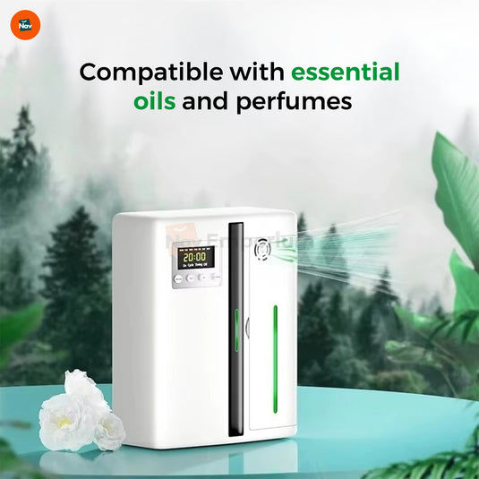 Wall-mounted essential oil diffuser