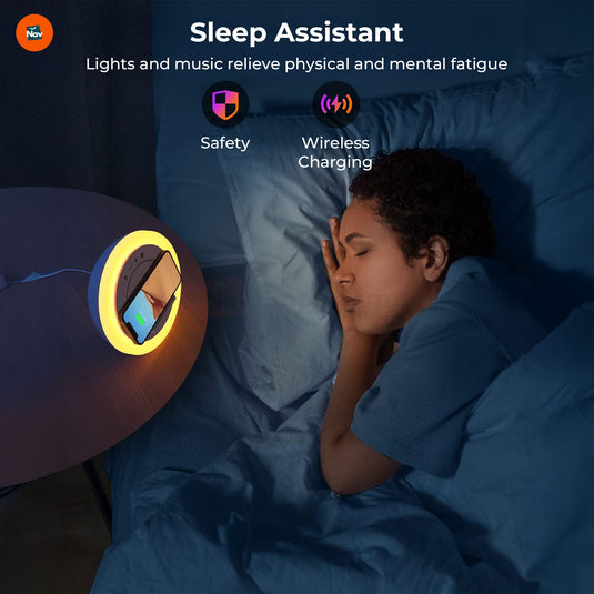 LED light modes Charge Glow speaker