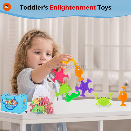 Interactive Bath Time with Ocean Toys