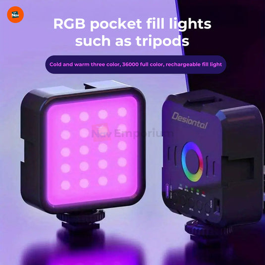 Compact RGB LED Video Light