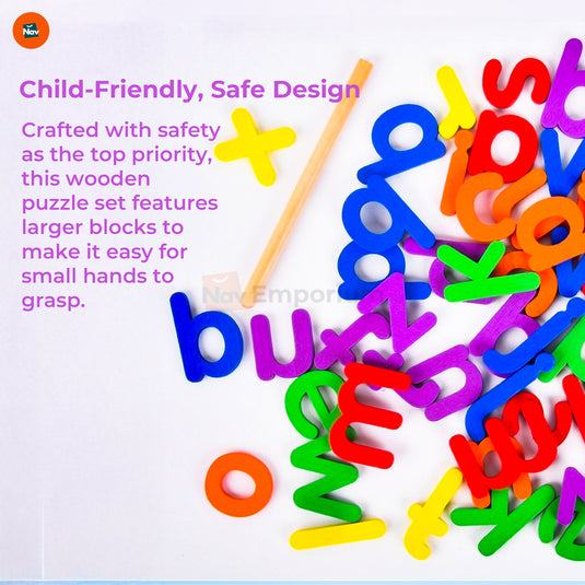 Eco-friendly wooden sorting toy