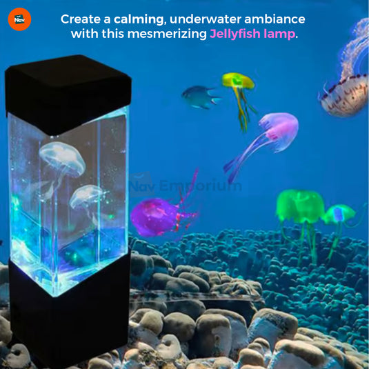 USB-powered jellyfish lamp