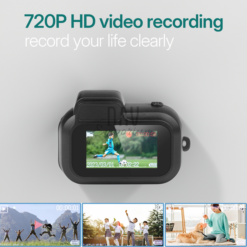 Portable Mini Digital Camera - Compact, High-Quality Photography