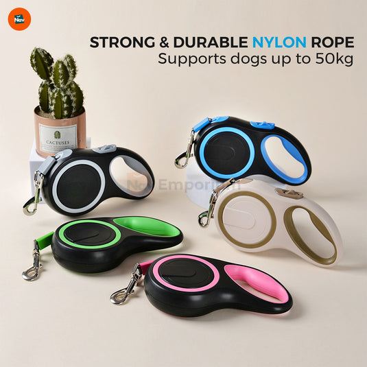 Ergonomic anti-slip leash handle