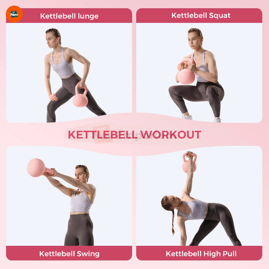 Portable kettlebell grip attachment