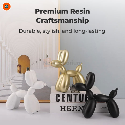 Contemporary balloon dog art