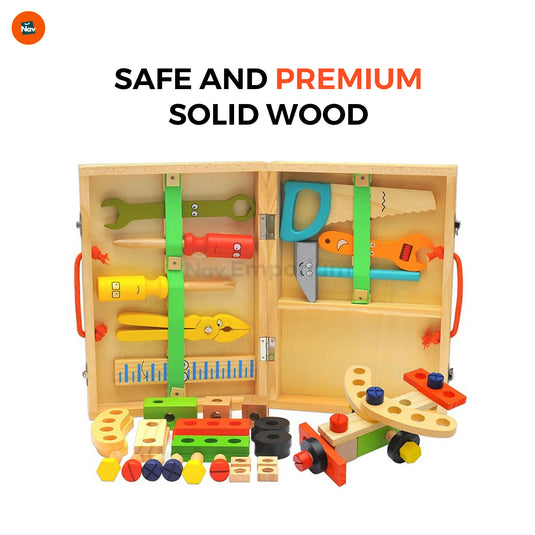 Children Building with Blocks