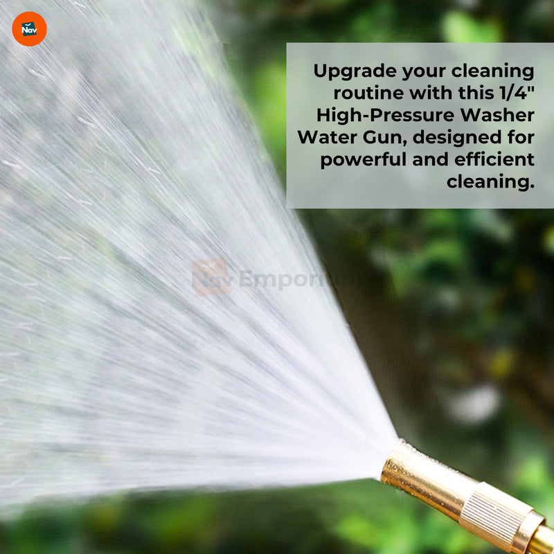 heavy-duty pressure washer gun